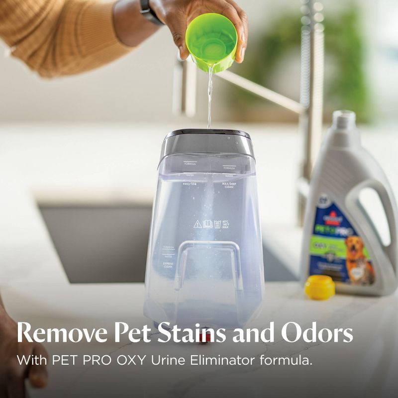 slide 8 of 9, BISSELL ProHeat 2X Revolution Pet Pro Plus Carpet Cleaner 1986 11" Cleaning Path Purple, 1 ct