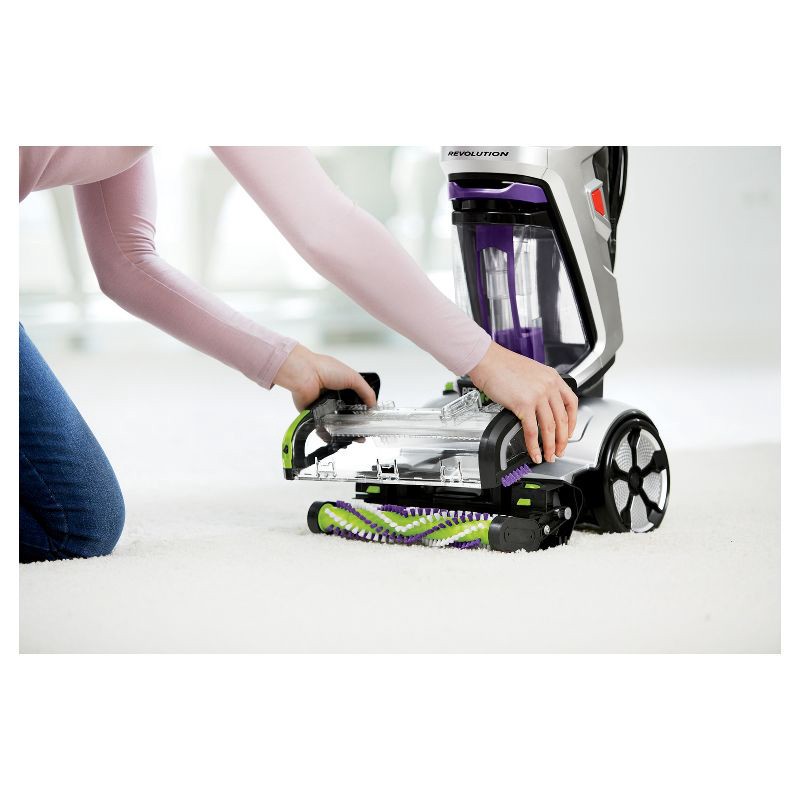 slide 9 of 13, BISSELL ProHeat 2X Revolution Pet Pro Plus Carpet Cleaner 1986 11" Cleaning Path Purple, 1 ct