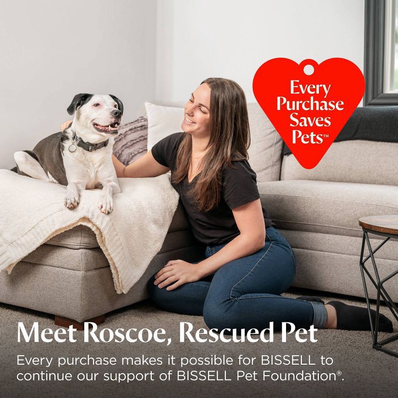 slide 9 of 9, BISSELL ProHeat 2X Revolution Pet Pro Plus Carpet Cleaner 1986 11" Cleaning Path Purple, 1 ct