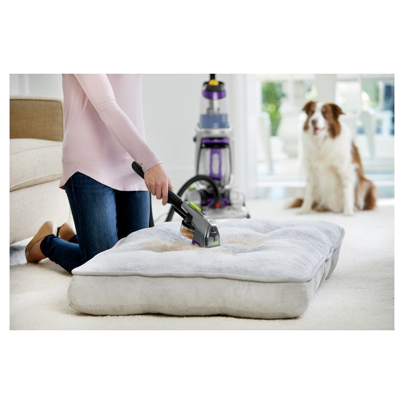slide 11 of 13, BISSELL ProHeat 2X Revolution Pet Pro Plus Carpet Cleaner 1986 11" Cleaning Path Purple, 1 ct