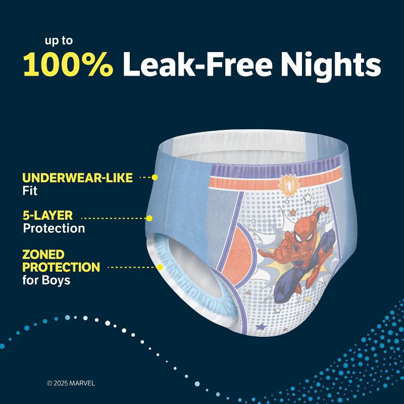 slide 4 of 10, Goodnites Boys' Nighttime Underwear - XS - 44ct, 44 ct