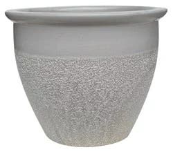 Hdo Palisades Planter 11.75" White