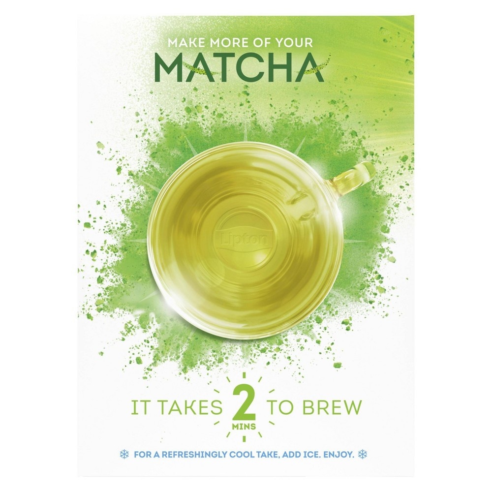 slide 6 of 6, Lipton Green Pure Matcha Tea Bags - 15ct, 15 ct