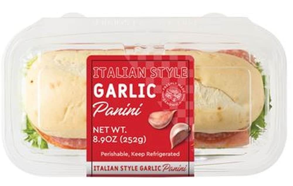slide 1 of 1, Taylor Farms Grab & Go Italian Style Garlic Panini, 8.9 oz