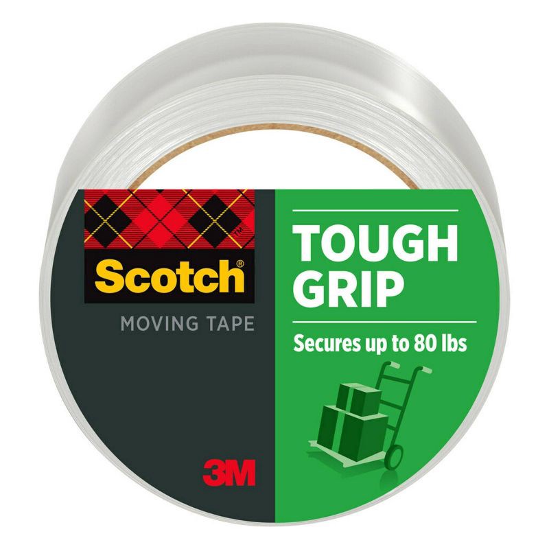 slide 1 of 14, Scotch Tough Grip Moving Tape, 1 ct