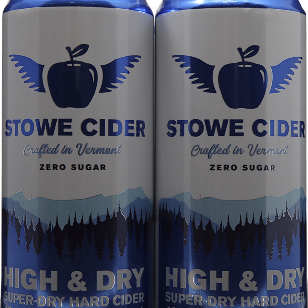 slide 1 of 1, Stowe Cider High And Dry, 4 ct; 16 oz