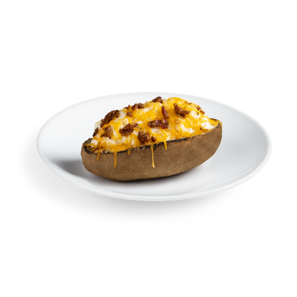 slide 1 of 1, Bacon Cheddar Twice Baked Potatoes, 10 oz