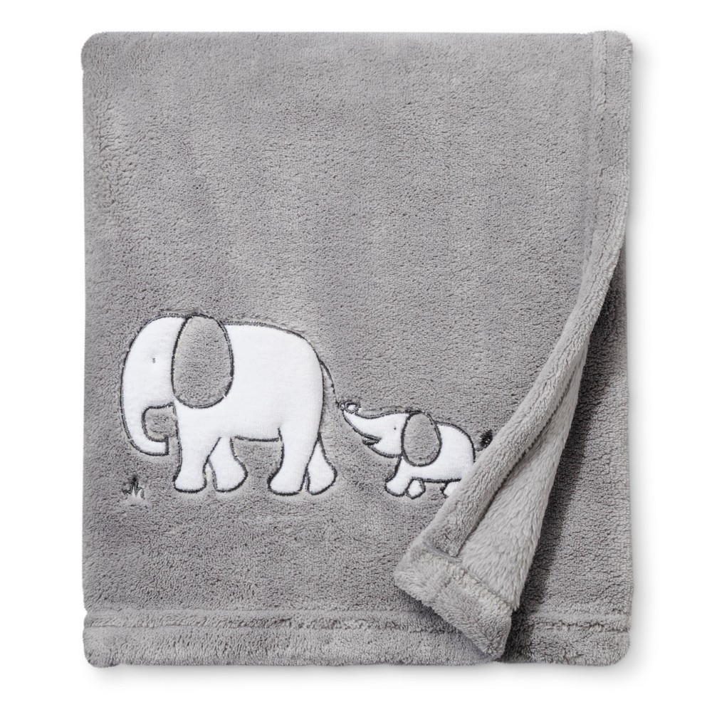 slide 4 of 7, Crib Bedding Set Two by Two 4pc - Cloud Island Gray, 4 ct