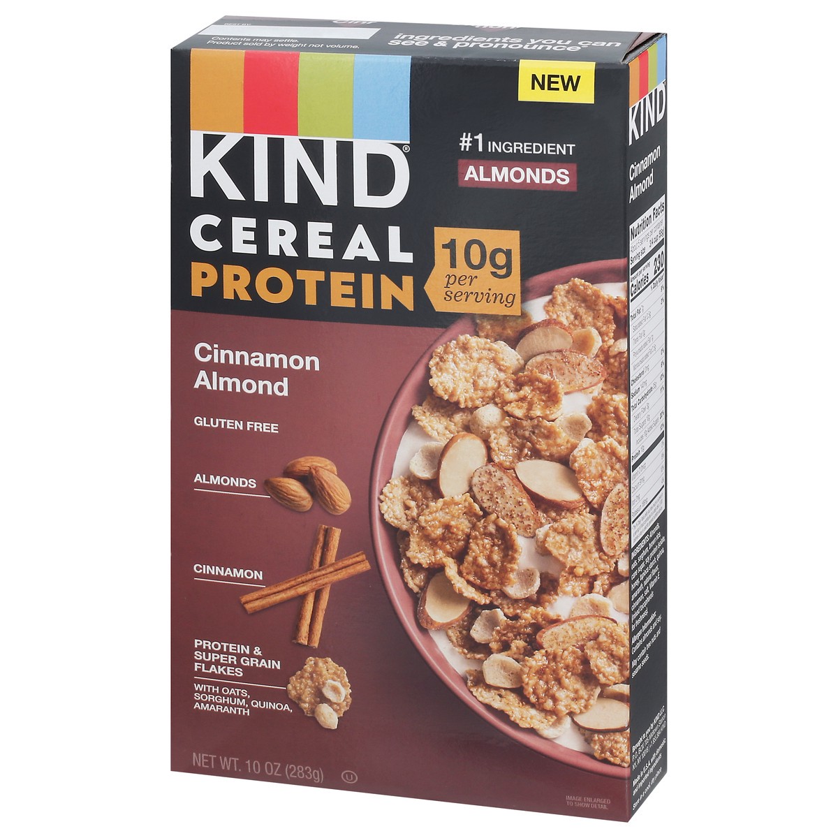 slide 10 of 14, KIND Protein Cinnamon Almond Cereal 10 oz, 10 oz