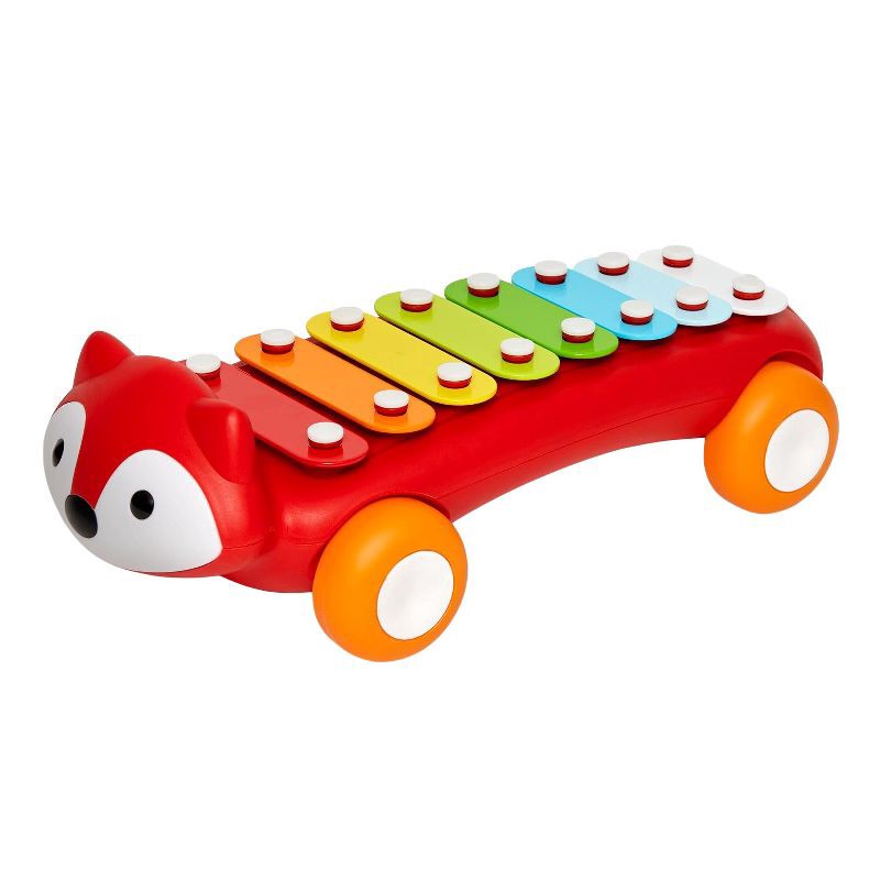 slide 1 of 3, Skip Hop Explore & More Musical Toy Xylophone Fox, 1 ct