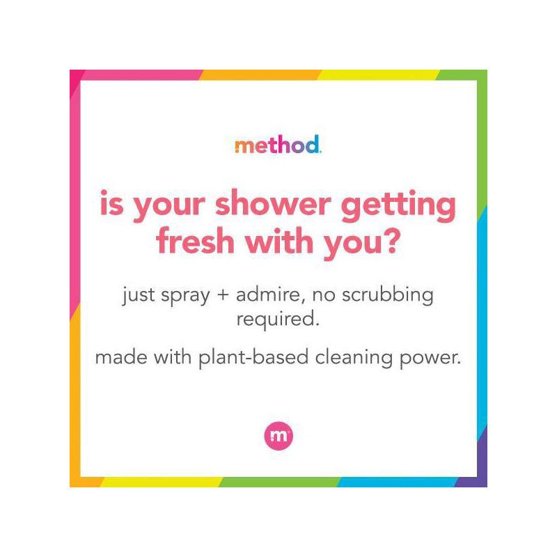 slide 7 of 7, Method Eucalyptus Mint Cleaning Products Daily Shower Cleaner Refill - 68 fl oz, 68 fl oz