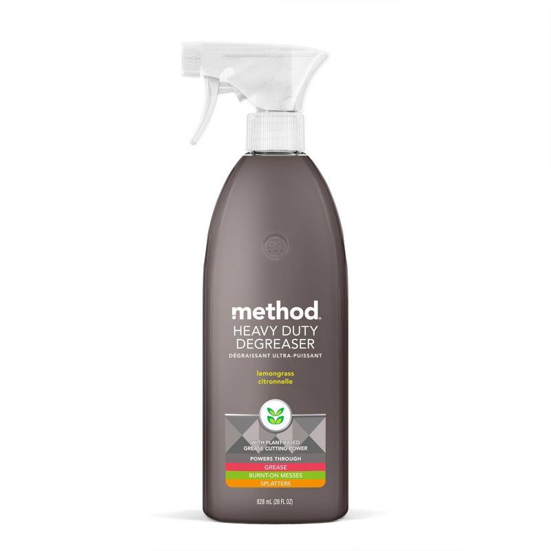 slide 1 of 5, Method Lemongrass Cleaning Products Kitchen Degreaser Spray Bottle - 28 fl oz, 28 fl oz