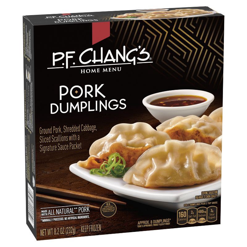 slide 2 of 3, P.F. Chang's Frozen Pork Dumplings - 8.2oz, 8.2 oz