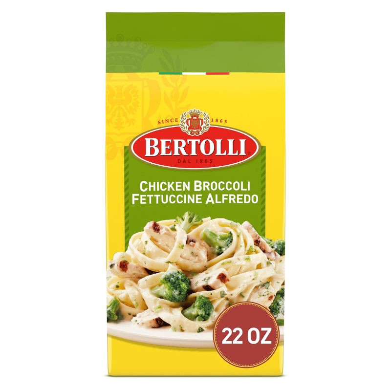 slide 1 of 5, Bertolli Frozen Chicken Broccoli Fettuccine Alfredo - 22oz, 22 oz