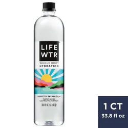 LIFEWTR Premium Purified Water - 33.8 fl oz Bottle