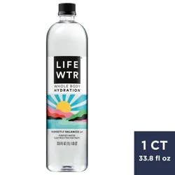 LIFEWTR Premium Purified Water - 33.8 fl oz Bottle