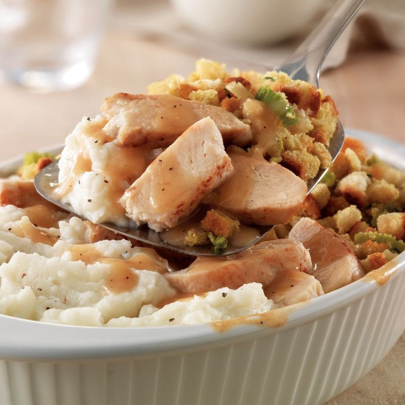 slide 2 of 4, Marie Callender's Frozen Meal For Two Turkey & Stuffing - 24oz, 24 oz