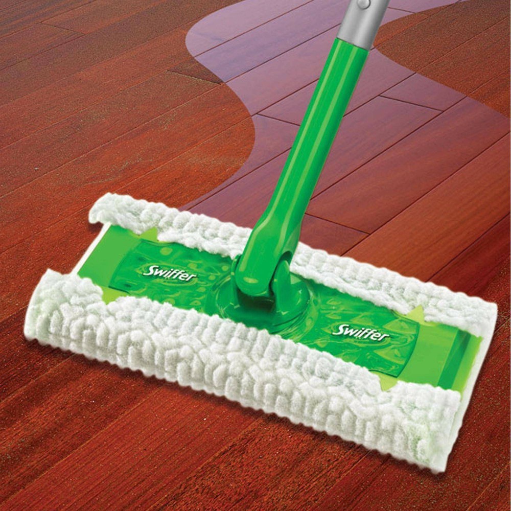slide 5 of 9, Swiffer Sweeper Wet Mopping Cloths with Gain Scent - 24ct, 24 ct