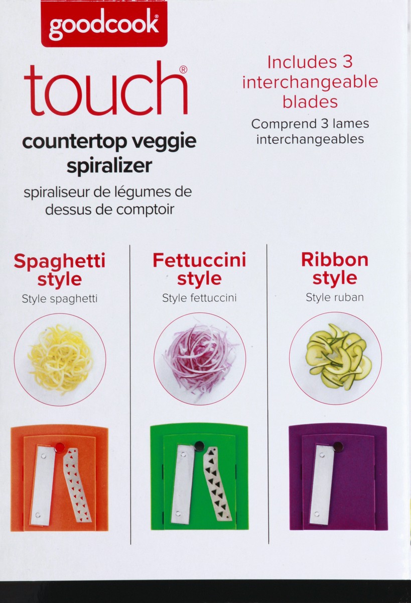 slide 4 of 11, Good Cook Touch Spiralizer Countertop, 1 ct