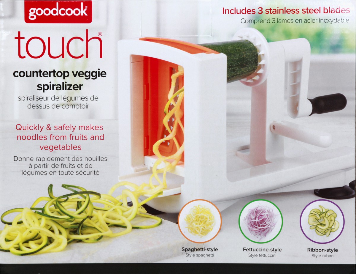 slide 9 of 11, Good Cook Touch Spiralizer Countertop, 1 ct