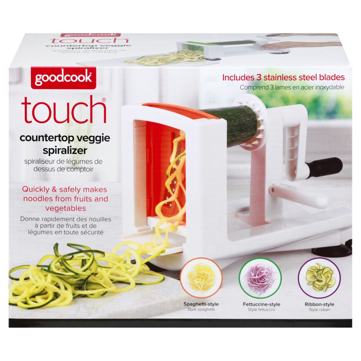 slide 1 of 11, Good Cook Touch Spiralizer Countertop, 1 ct