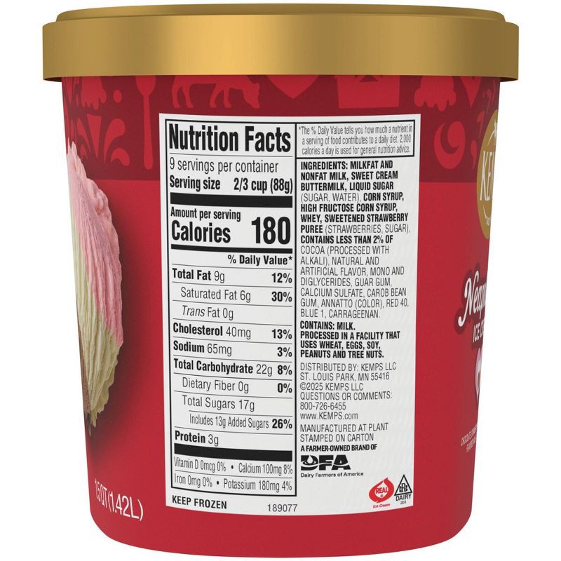 slide 6 of 8, Kemps Neapolitan Ice Cream - 48 fl oz, 48 fl oz