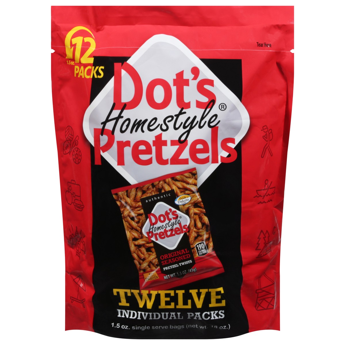 slide 1 of 9, DOTS Homestyle Multipack, 18 oz