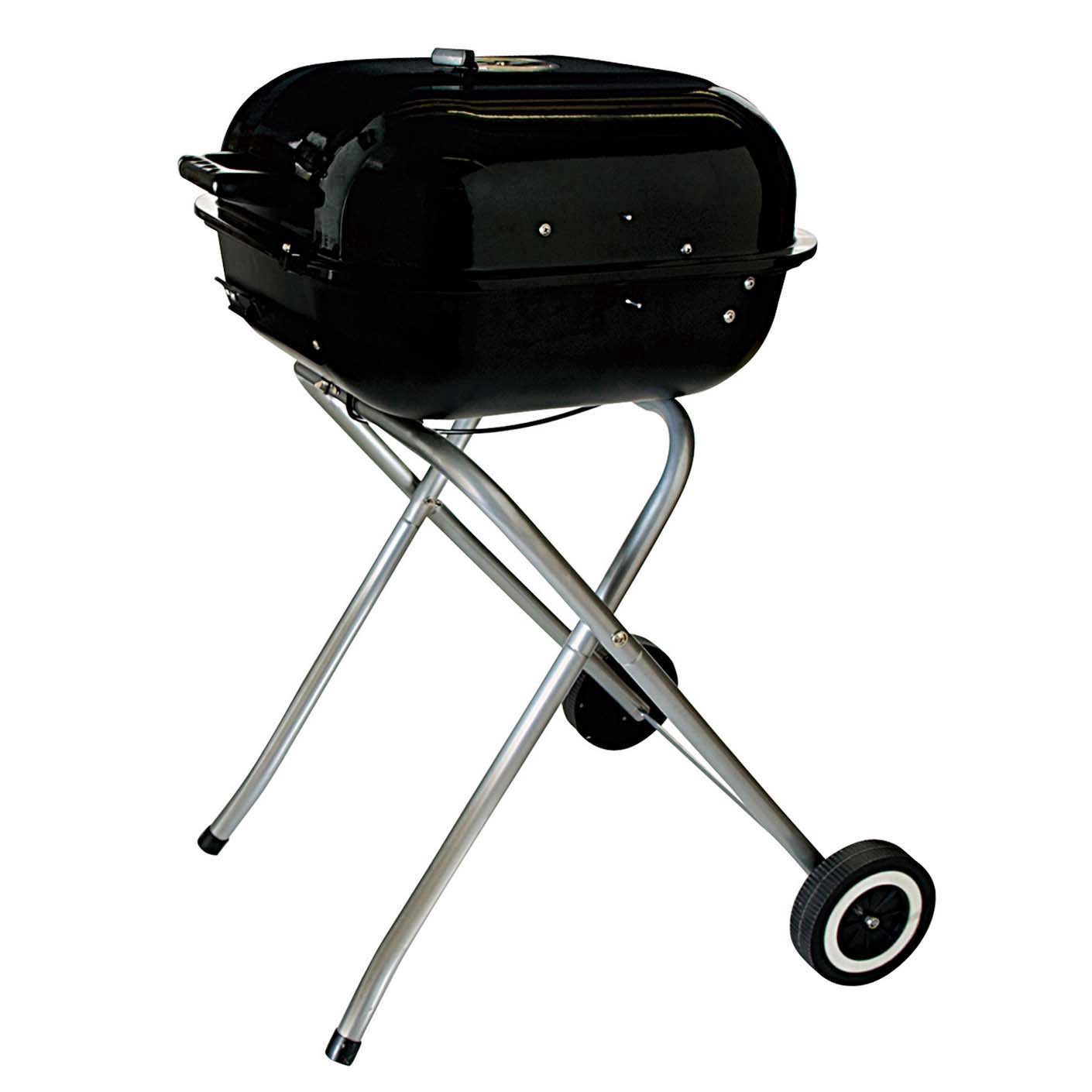 slide 1 of 1, Outdoor Solutions Folding Charcoal Grill, 18 in