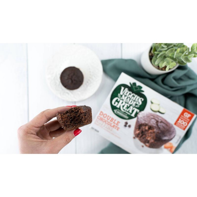 slide 2 of 7, Veggies Made Great Gluten Free Frozen Double Chocolate Muffins - 12oz/6ct, 6 ct; 12 oz