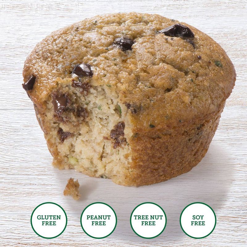 slide 3 of 4, Garden Lites Gluten Free Veggies Made Great Frozen Banana Chocolate Chip Muffins - 12oz/6ct, 6 ct; 12 oz