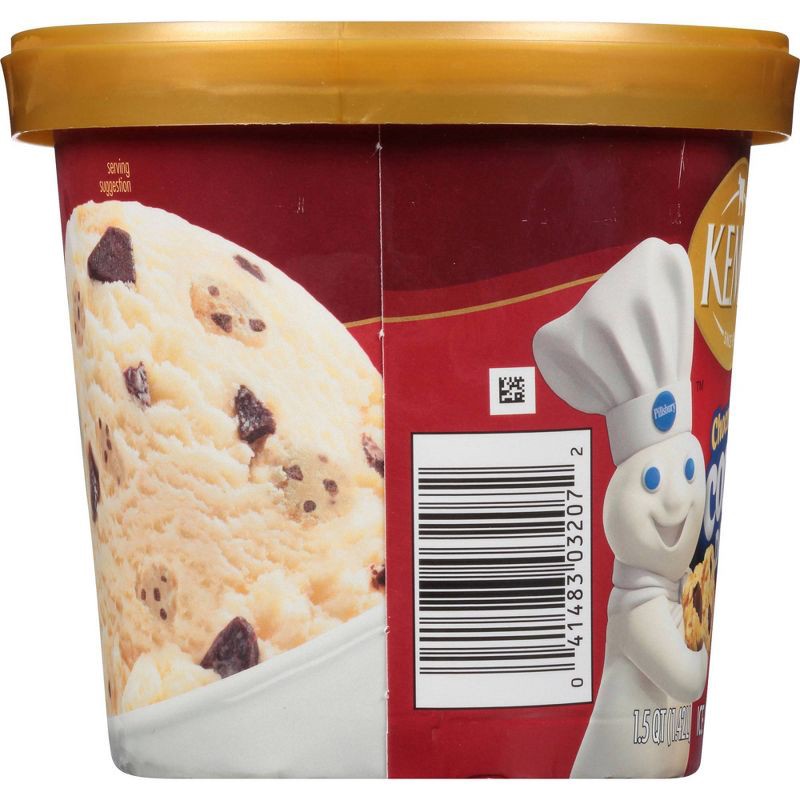 slide 4 of 6, Kemps Chocolate Chip Cookie Dough Ice Cream - 48 fl oz, 48 fl oz