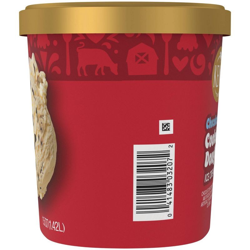 slide 5 of 8, Kemps Chocolate Chip Cookie Dough Ice Cream - 48 fl oz, 48 fl oz