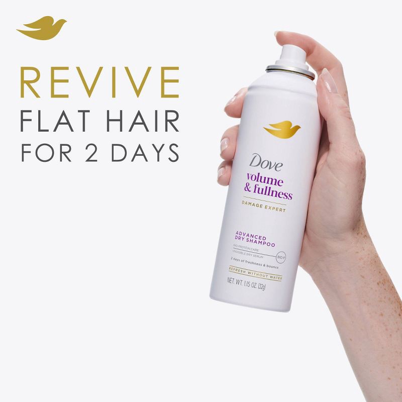 slide 6 of 11, Dove Beauty Volume and Fullness Dry Shampoo - Travel Size - 1.15oz, 1.15 oz