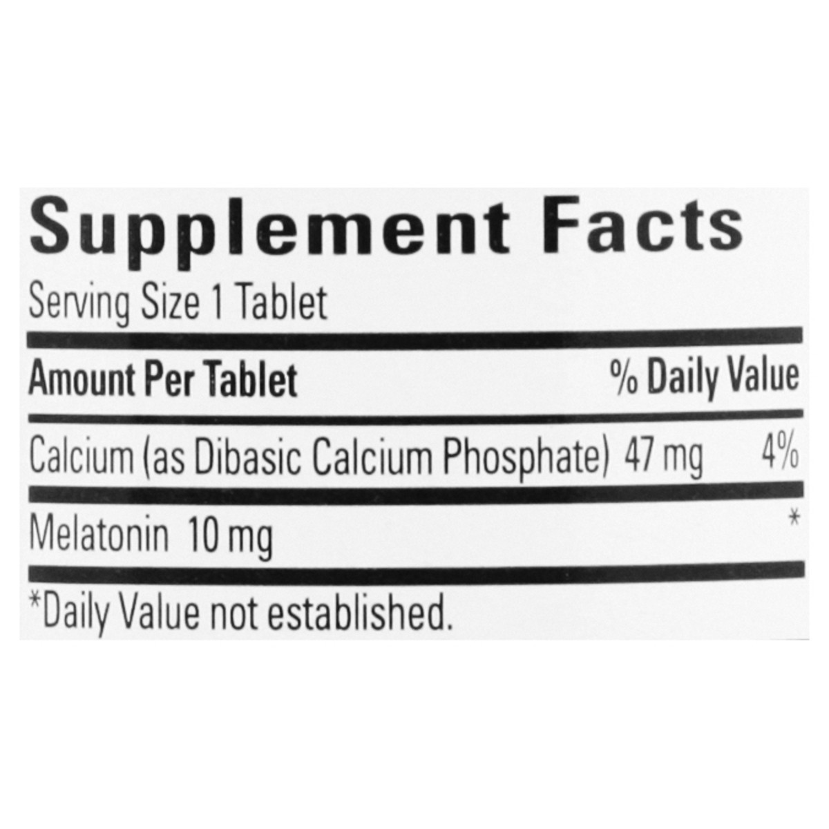 slide 4 of 12, Nature Made Melatonin 10mg Maximum Strength Tablets, 100% Drug Free Sleep Aid for Adults, 70 Count, 70 Day Supply, 70 ct