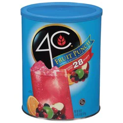 4C Fruit Punch Drink Mix 58 oz