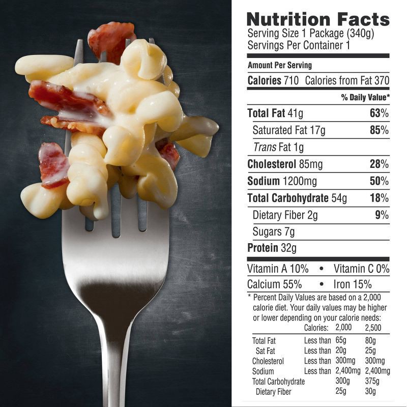 slide 4 of 9, Devour Frozen White Cheddar Mac & Cheese with Bacon - 12oz, 12 oz