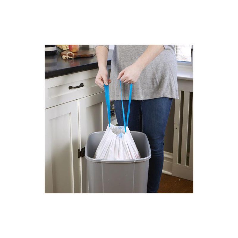 slide 6 of 7, Hefty Ultra Strong Lavender & Sweet Vanilla Tall Kitchen Drawstring Trash Bags - 13gal/50ct, 13 gal, 50 ct