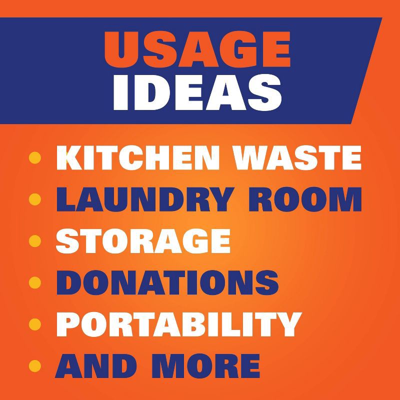 slide 7 of 9, Hefty Ultra Strong Lavender & Sweet Vanilla Tall Kitchen Drawstring Trash Bags - 13gal/50ct, 13 gal, 50 ct