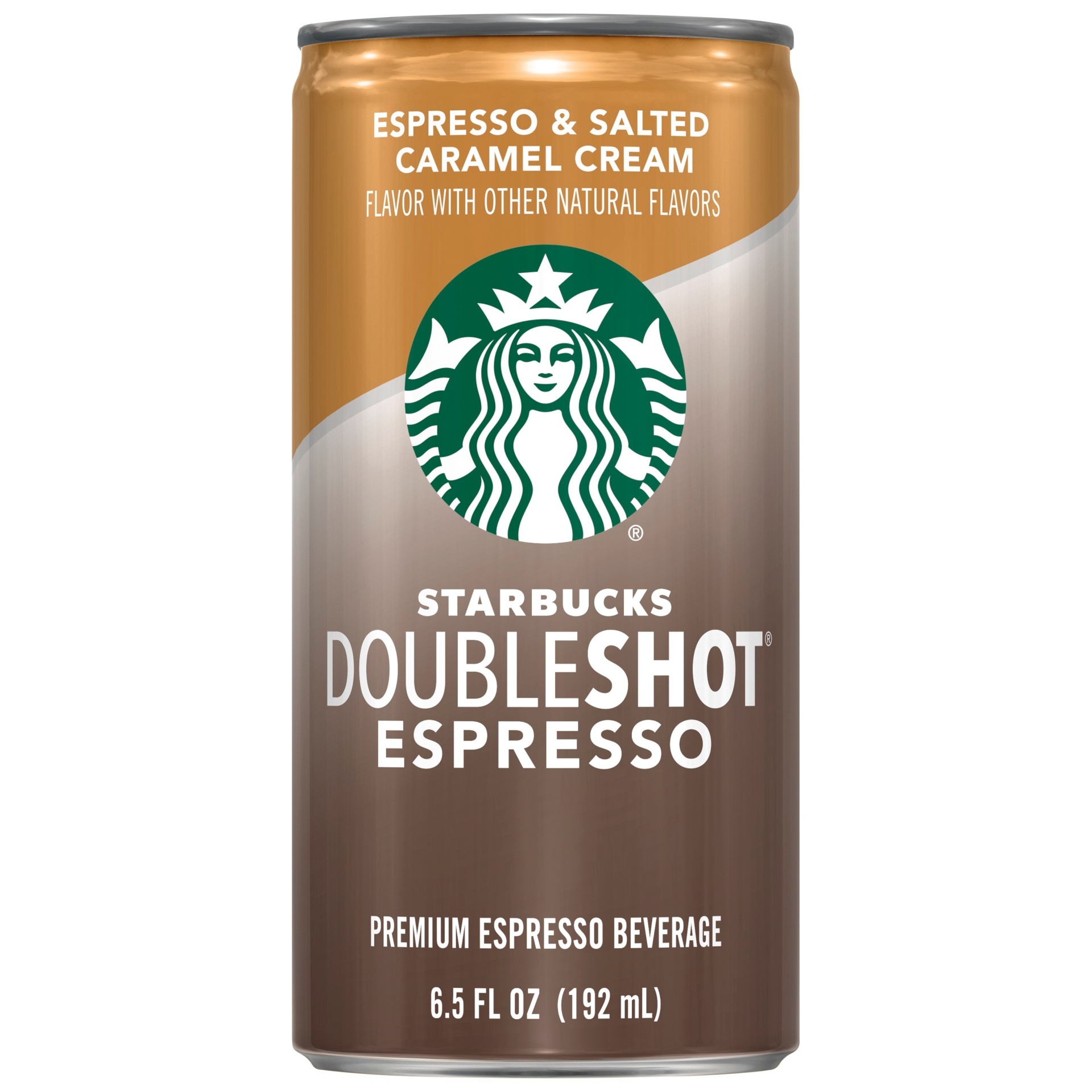 slide 1 of 3, Starbucks RTD Starbucks Doubleshot Espresso Salted Caramel Cream, 6.5 fl oz