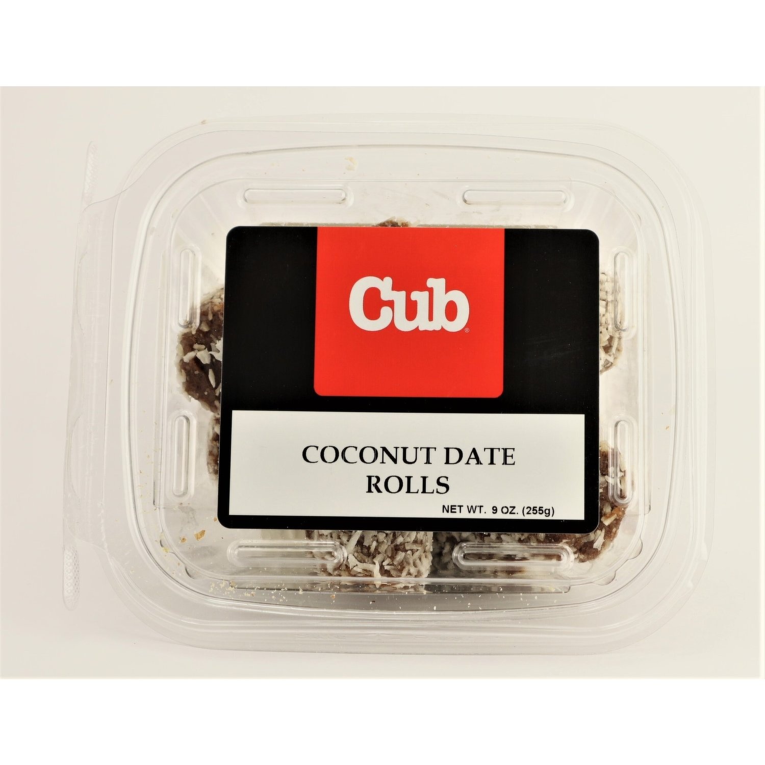 slide 1 of 1, Bergin Produce Coconut Date Rolls, 9 oz