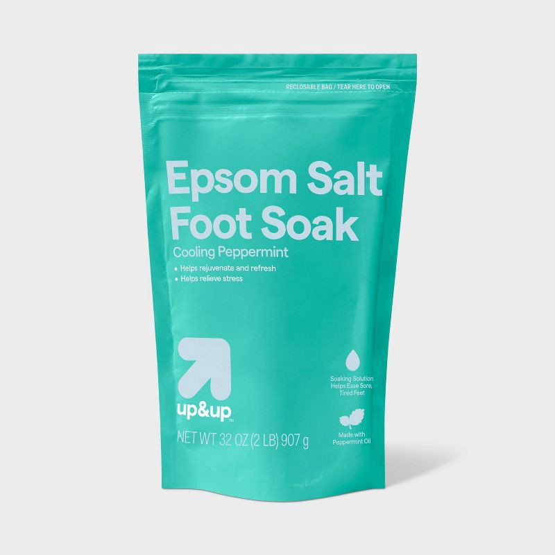 slide 1 of 3, Epsom Salt - Peppermint Scent - 2lb - up&up™, 2 lb