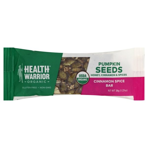 slide 1 of 5, Health Warrior Cinnamon Spice Bar 1.27 oz, 1.27 oz