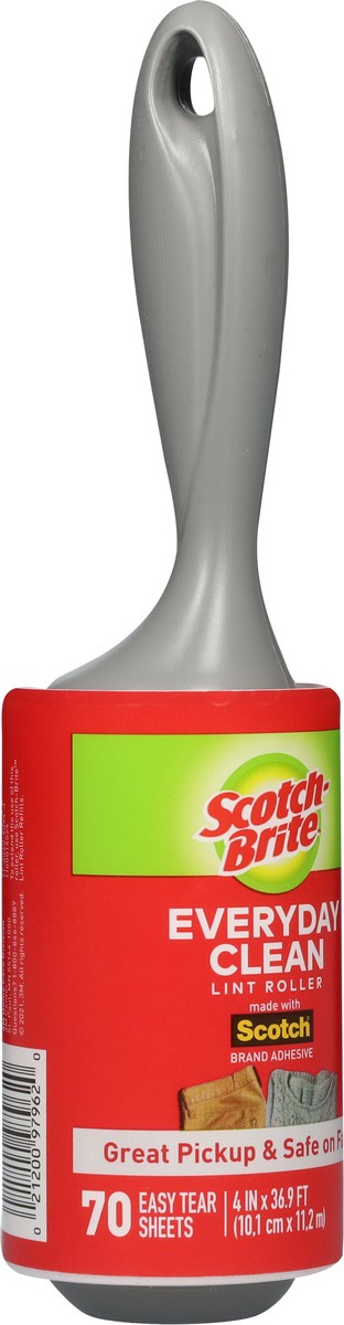 slide 5 of 9, Scotch-Brite Easy Tear Sheets Everyday Clean Lint Roller 70 ea, 70 ct