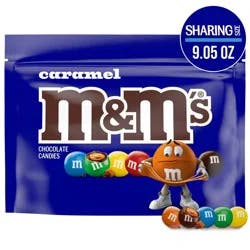 M&M's Sharing Size Caramel Chocolate Candy - Sharing Size - 9.05oz