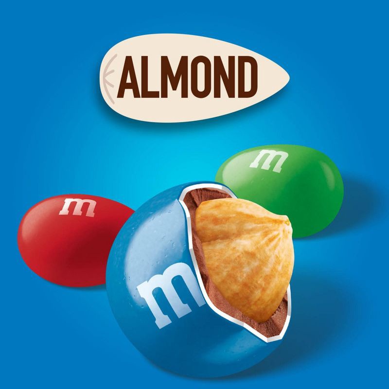 slide 5 of 9, M&M's Almond Family Size Chocolate Candy - 15oz, 15 oz