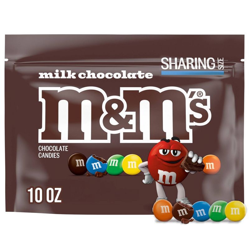 slide 2 of 9, M&M's Milk Chocolate Candy - Sharing Size - 10oz, 10 oz