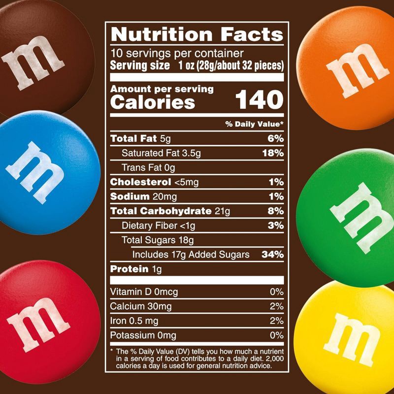 slide 8 of 9, M&M's Milk Chocolate Candy - Sharing Size - 10oz, 10 oz