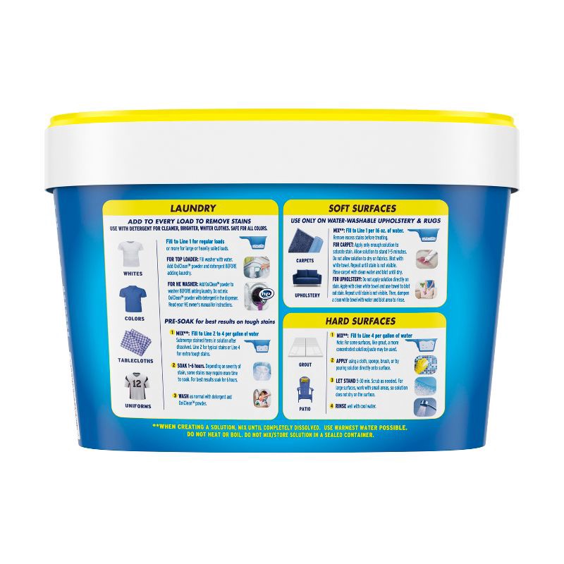 slide 2 of 11, OxiClean Versatile Stain Remover Powder - 3.5lbs, 3.5 lb