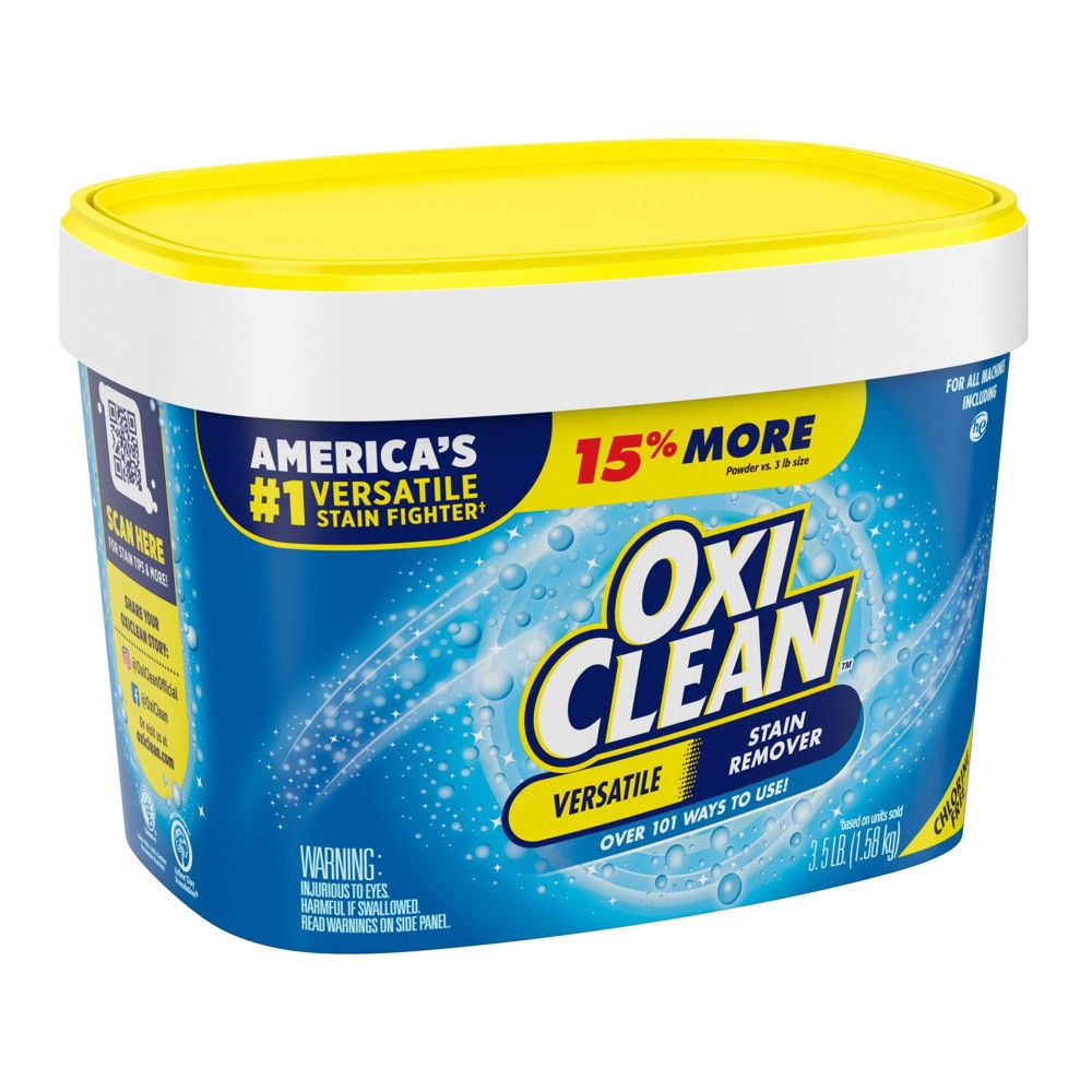 slide 5 of 6, OxiClean Versatile Stain Remover Powder - 3.5lbs, 3.5 lb