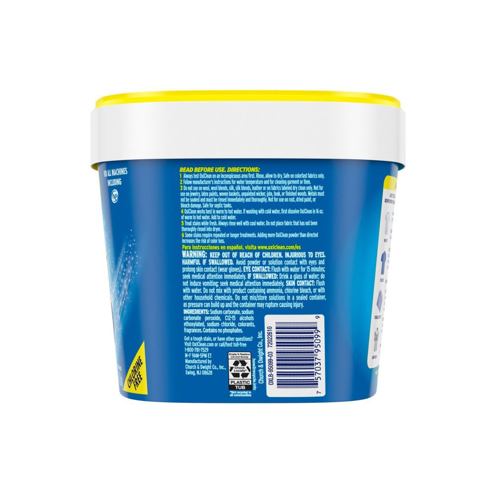 slide 3 of 6, OxiClean Versatile Stain Remover Powder - 3.5lbs, 3.5 lb
